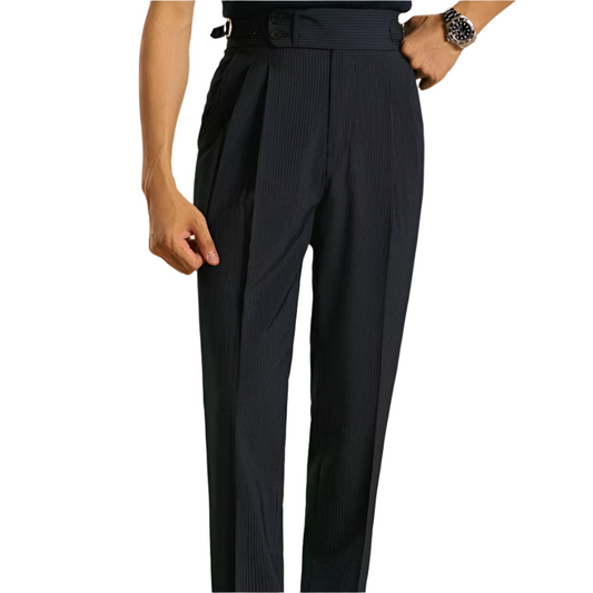 Elite Double Button Business Casual Trousers - Non-Iron