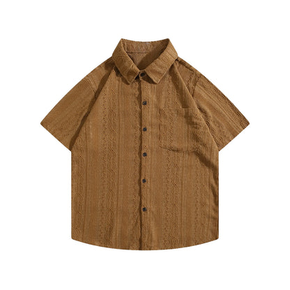 Osaka Half-Sleeved Linen Shirt