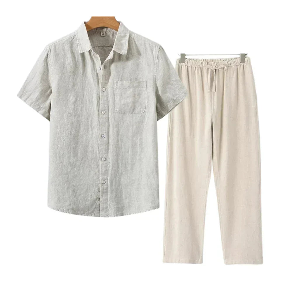 Old Money Linen Combo (Shortsleeve)