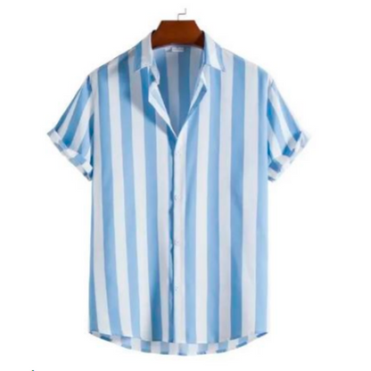 Striped Summer Cotton Shirt