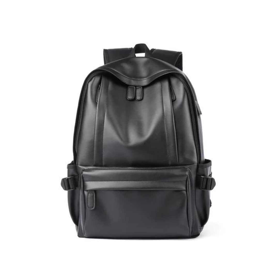 Waterproof Leather Backpack for Men