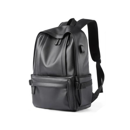 Waterproof Leather Backpack for Men