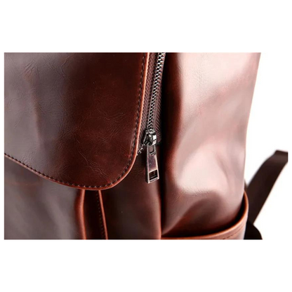 Handmade Leather Men's Backpack