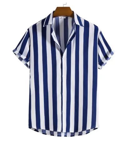 Striped Summer Cotton Shirt