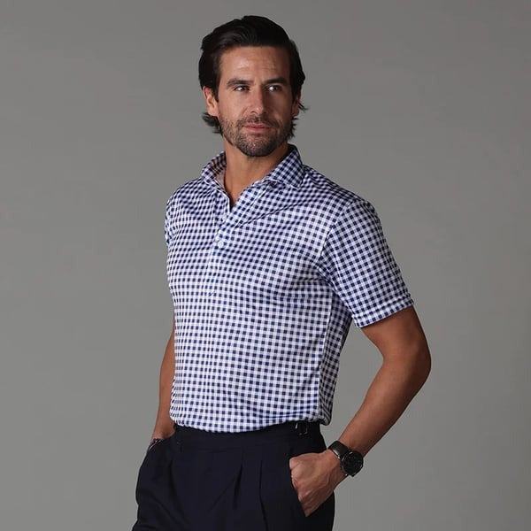 Semi-Spread Collar Polo