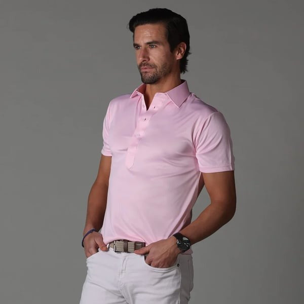 Semi-Spread Collar Polo