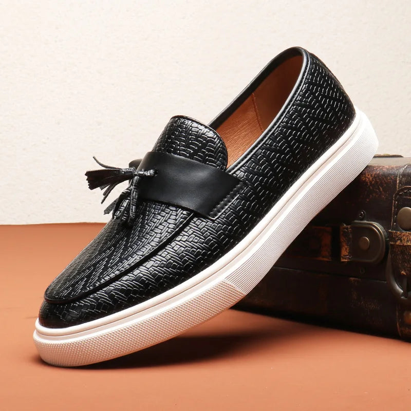 Lorenco Don Tassel Slip-On Sneaker