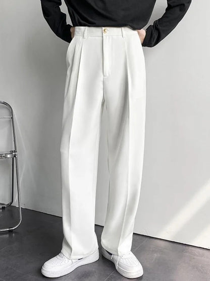 Retro Draping Trousers