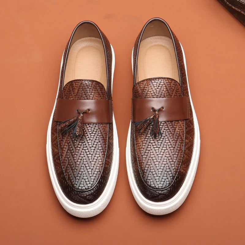 Lorenco Don Tassel Slip-On Sneaker