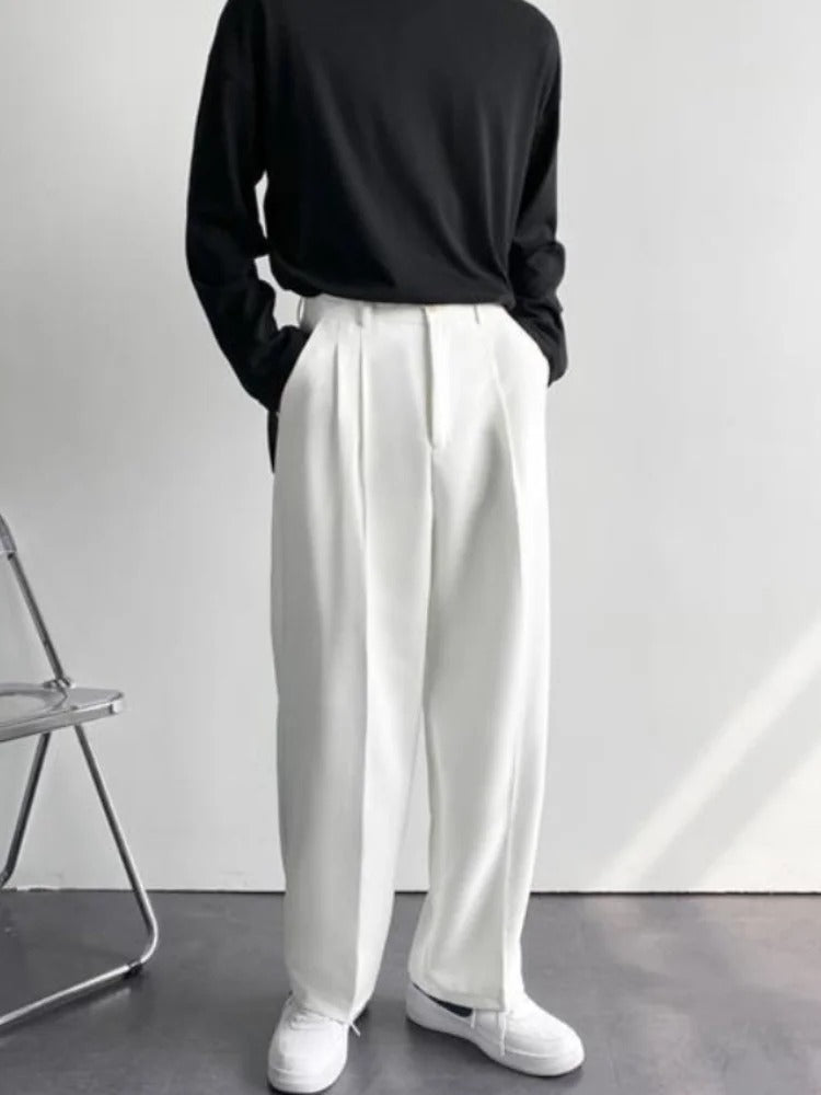 Retro Draping Trousers