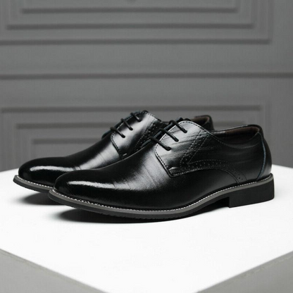 Sernano Genuine Leather Oxford Shoe