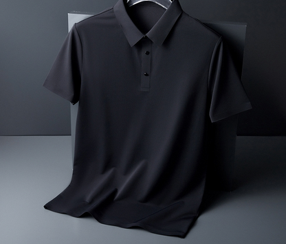 Ice Silk Traceless Men's Polo Shirt