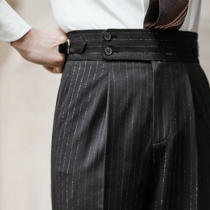 Pinstripe Trousers