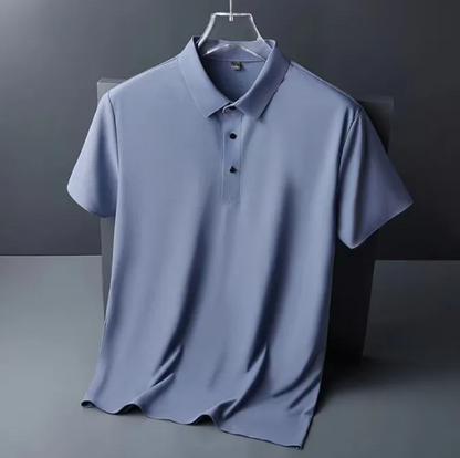 Ice Silk Traceless Men's Polo Shirt