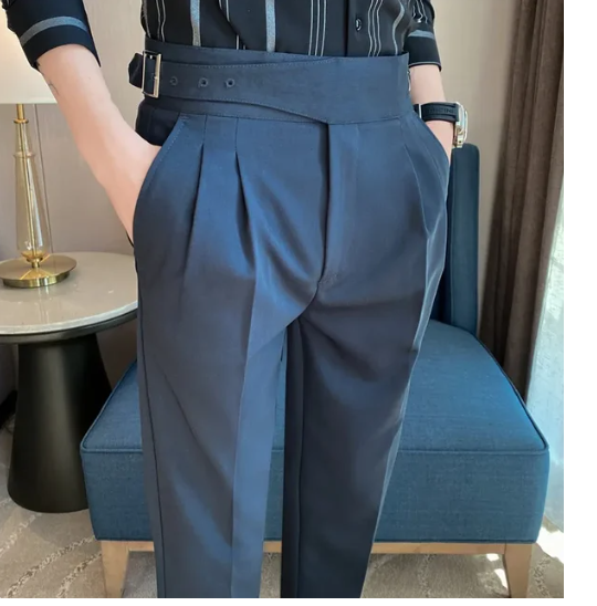 Classic Buckle Trousers