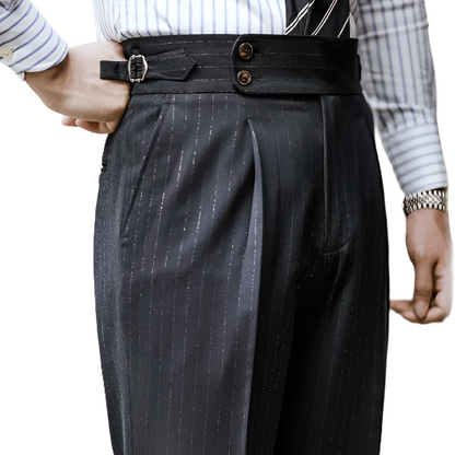 Pinstripe Trousers