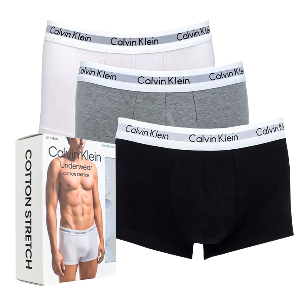 Calvin K. Modern Cotton Stretch 3-Pack Boxer Brief