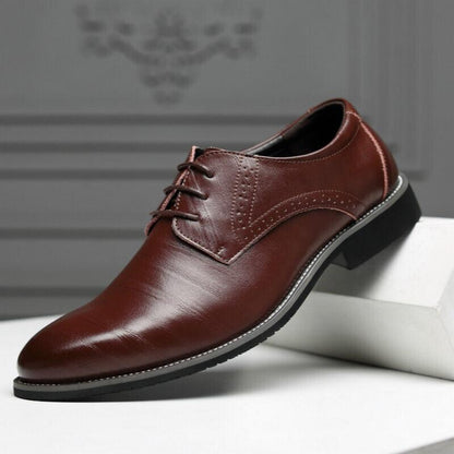 Sernano Genuine Leather Oxford Shoe